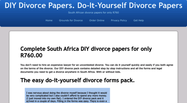 diydivorce.co.za