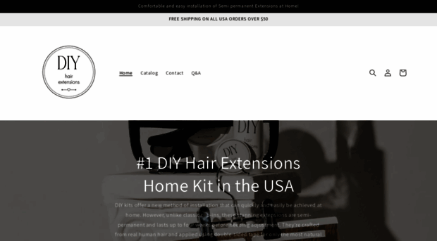 diyhairextensions.com