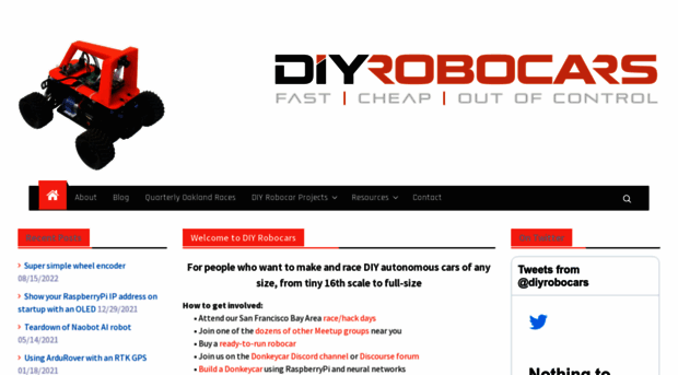 diyrobocars.com