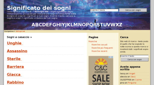 dizionariodeisogni.com