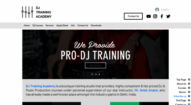 dj-training-academy.com