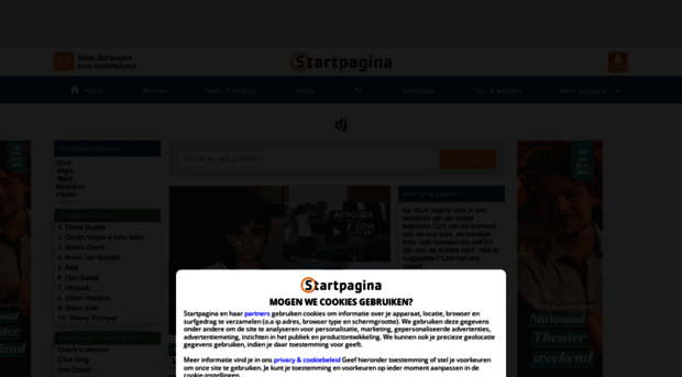 dj.startpagina.nl