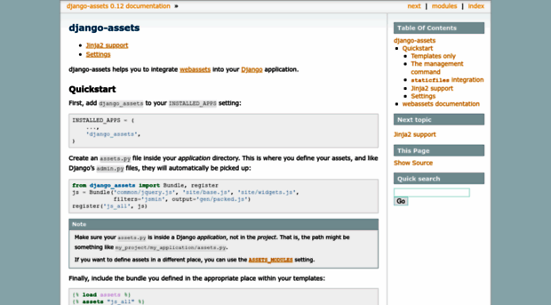 django-assets.readthedocs.org