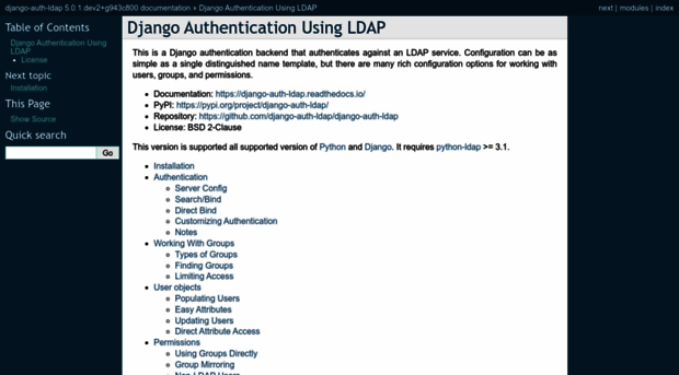 django-auth-ldap.readthedocs.io - Django Authentication Using LD ...