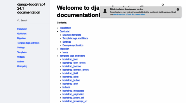 django-bootstrap4.readthedocs.io