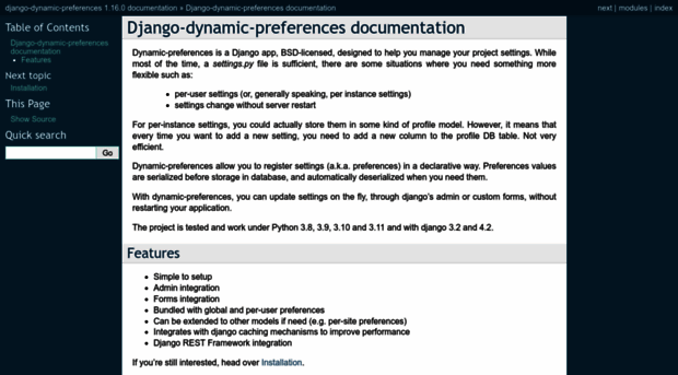 django-dynamic-preferences.readthedocs.io