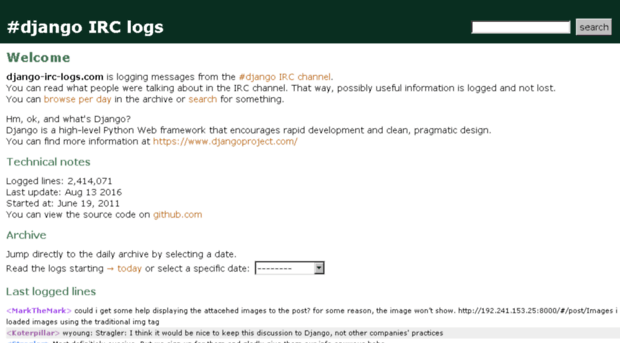 django-irc-logs.com