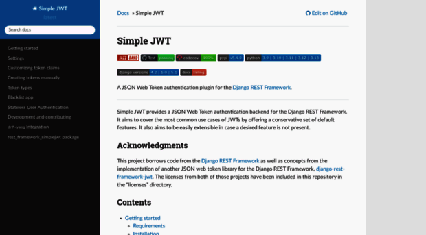 django-rest-framework-simplejwt.readthedocs.io