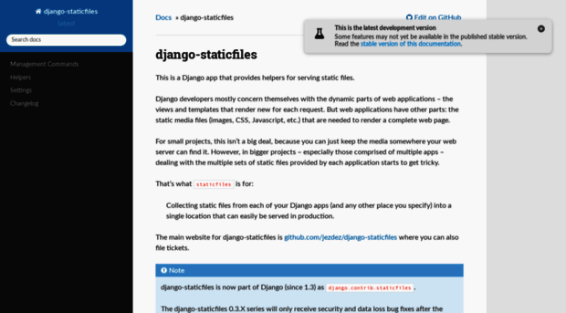 django-staticfiles.readthedocs.io