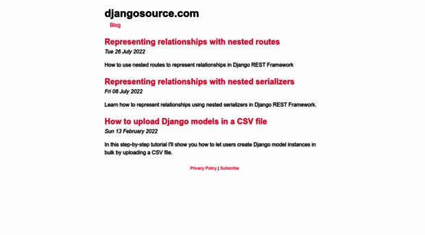 djangosource.com