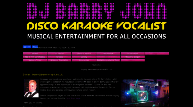 djbarryjohn.co.uk