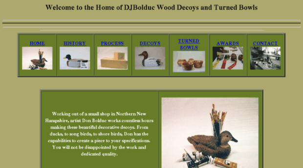 djbolducwooddecoy.com