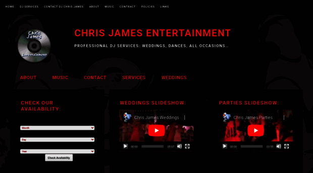 djchrisjames.com