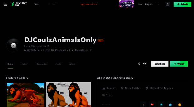 djcoulzanimalsonly.deviantart.com