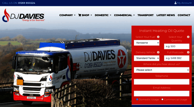 djdaviesfuels.co.uk