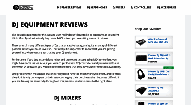 djequipmentreviews.com