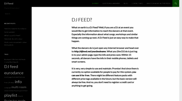 djfeed.net