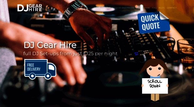 djgearhire.com