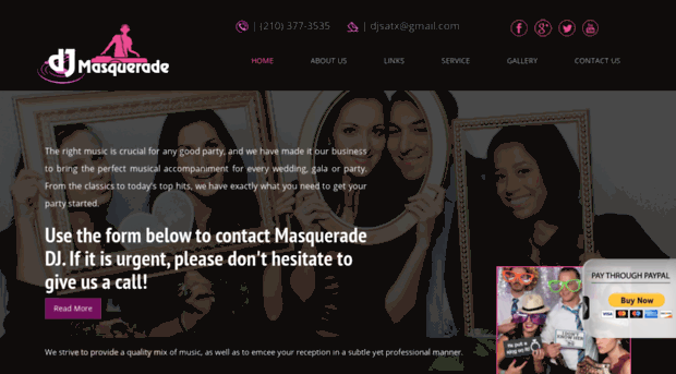 djmasquerade.com