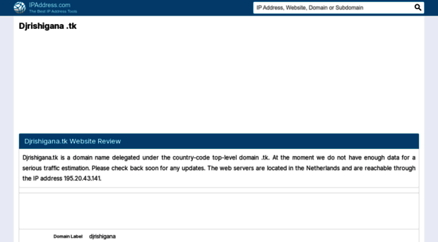 djrishigana.tk.ipaddress.com