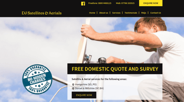 djsatellitesandaerials.co.uk