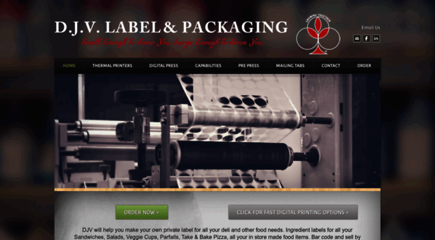 djvlabels.com