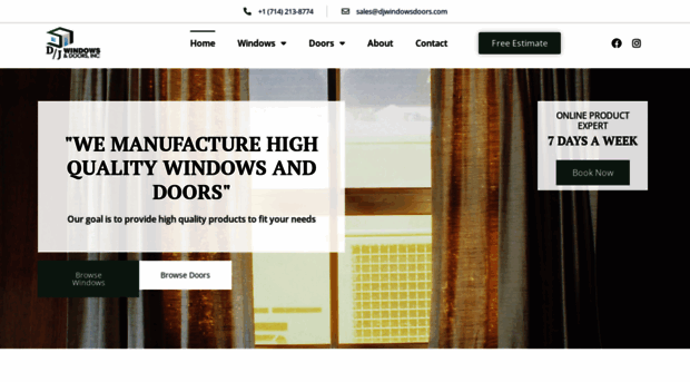 djwindowsdoors.com