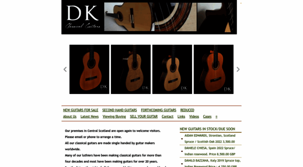 dkclassicalguitars.com