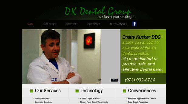 dkdentalnj.com