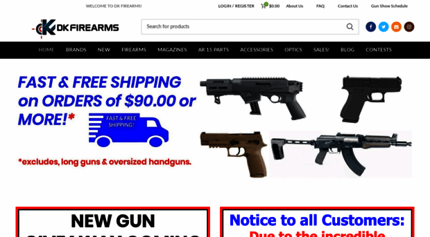 dkfirearms.com