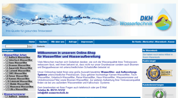 dkh-wassertechnik.com