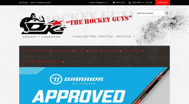 dkhockey.com