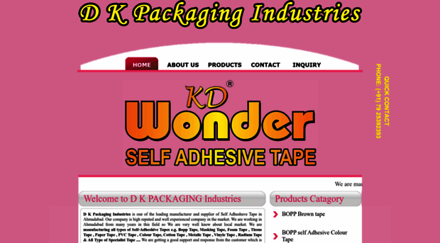 dkpackcellotape.com