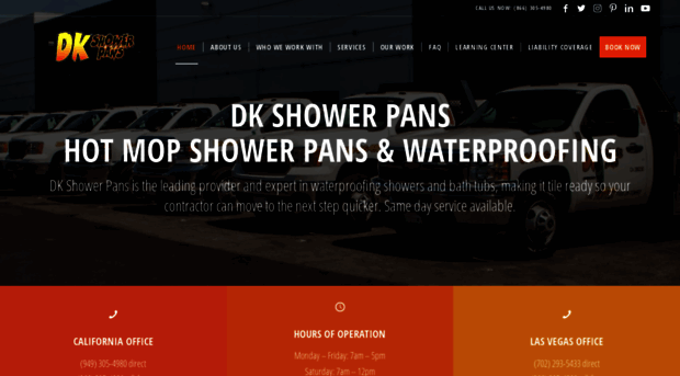 dkshowerpans.com