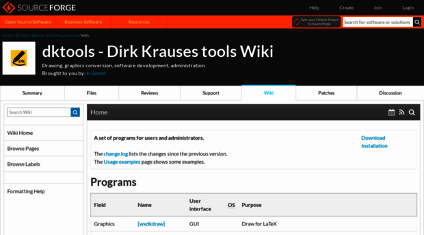 dktools.sourceforge.net