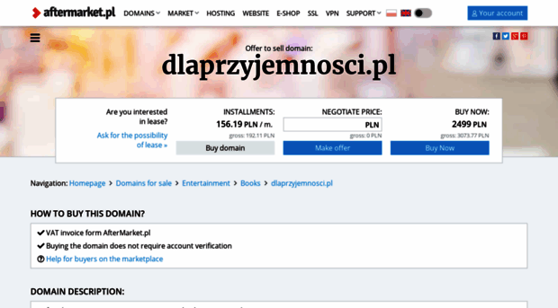 dlaprzyjemnosci.pl