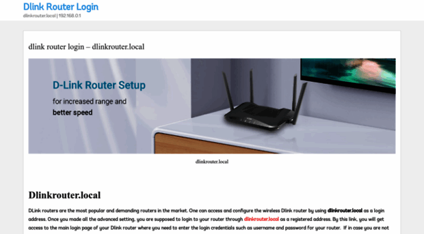 dlink-router-local.com