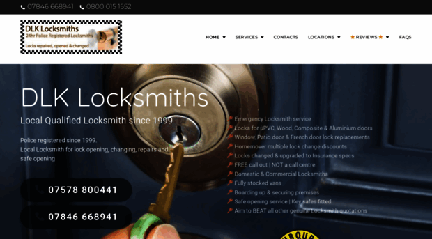 dlklocksmiths.co.uk