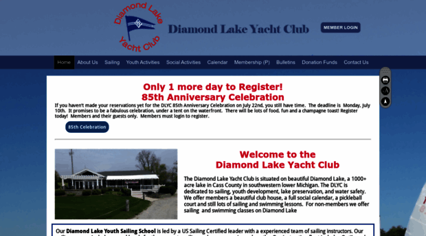 diamond lake yacht club michigan