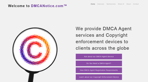 dmcanotice.com