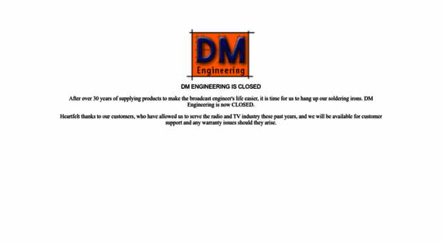 dmengineering.com