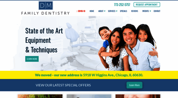 dmfamilydentistrychicago.com