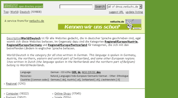 dmoz.netluchs.de