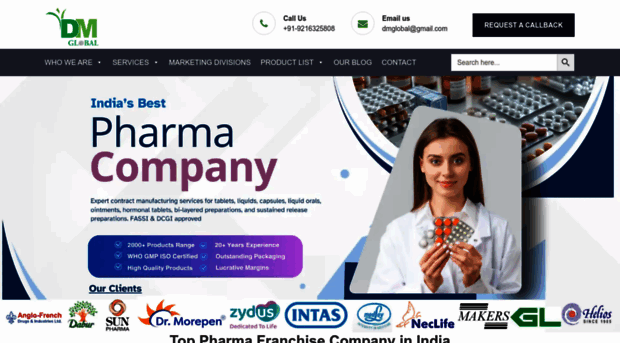 dmpharmaglobal.com