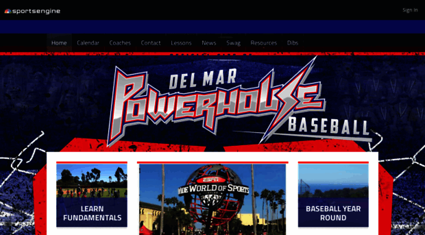 dmpowerhousebaseball.com