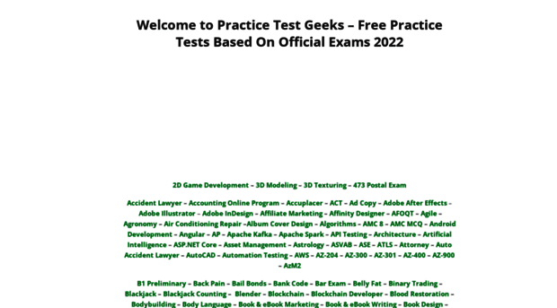 dmv.practicetestgeeks.com