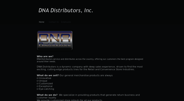 dnadistributors.com