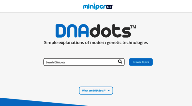 dnadots.minipcr.com