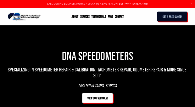 dnaspeedometers.com