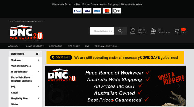 dncworkwear2u.com.au